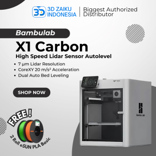 Bambulab X1 Carbon CoreXY 3D Printer High Speed Lidar Sensor Autolevel